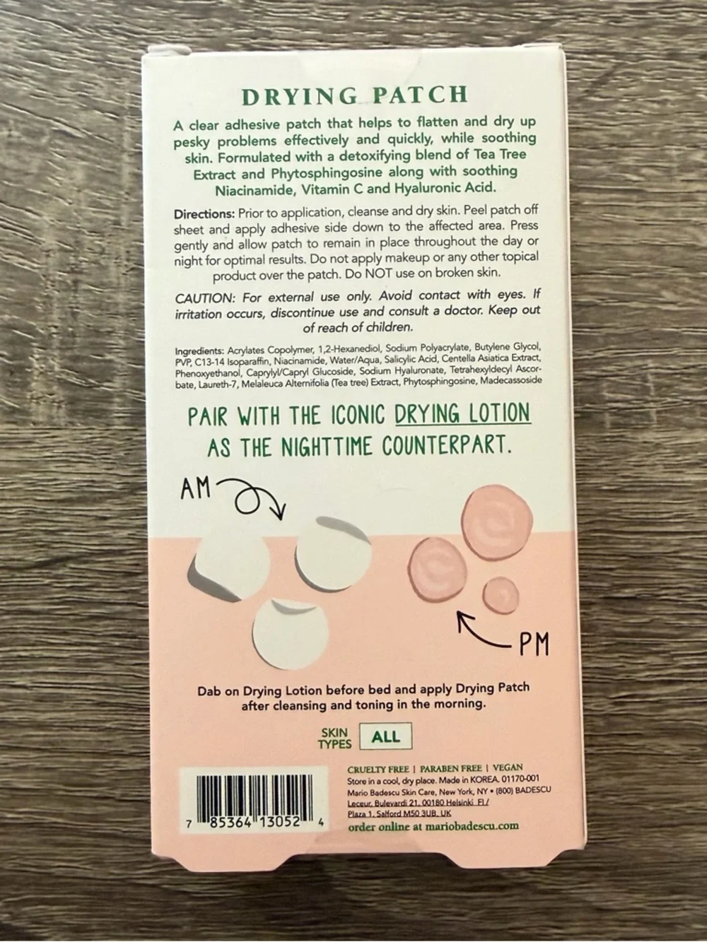 Mario Badescu Skincare 60 Drying Patches
